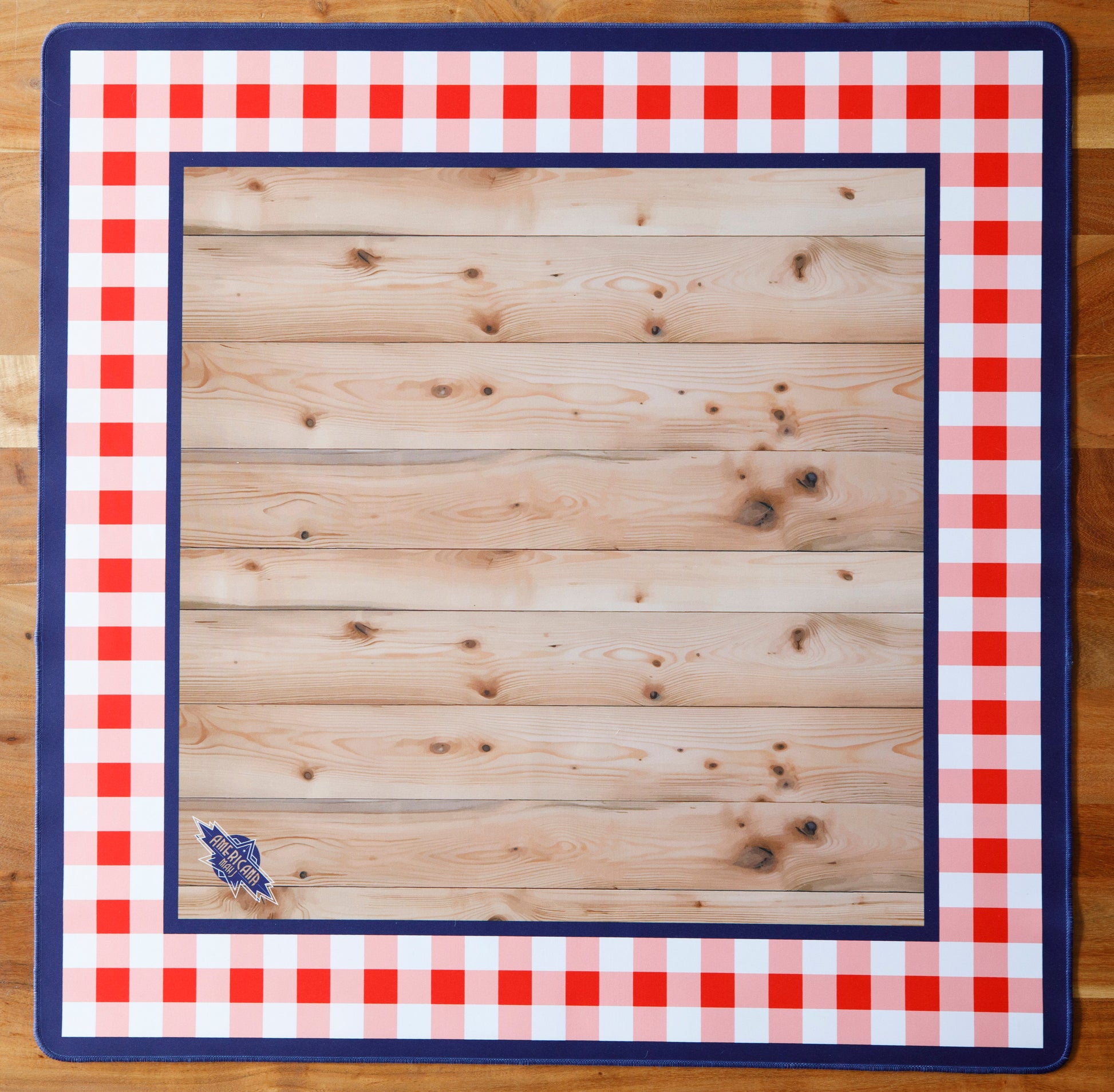 The Picnic Mat - Full view face up. American Mahjong Americana Mahj picnic table summer luxury tile sets set vintage heritage luxe unique fun tiles