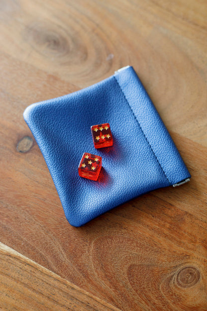 Detail of Gold Star Dice and Bag