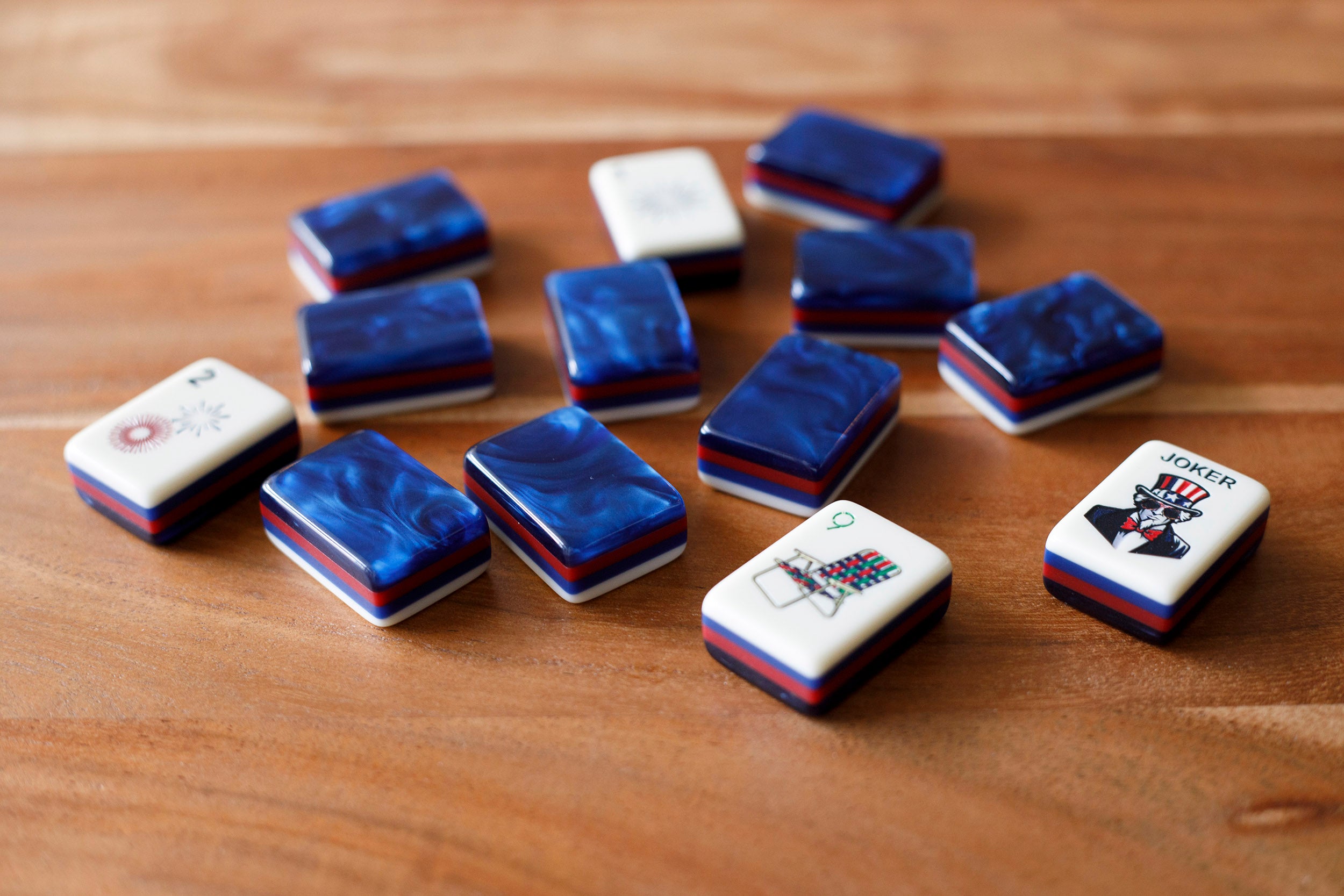 Sample tiles from Star Spangled Summer Tile Set